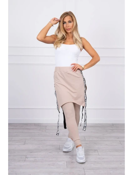 s nápisem beige model 18747267 - K-Fashion