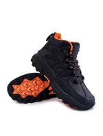 Męskie Buty Trekkingowe Ocieplane Cross Jeans KK1R4018C Czarne