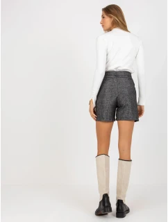 Dámske šortky LK SN 506942 3.70 tmavosivé