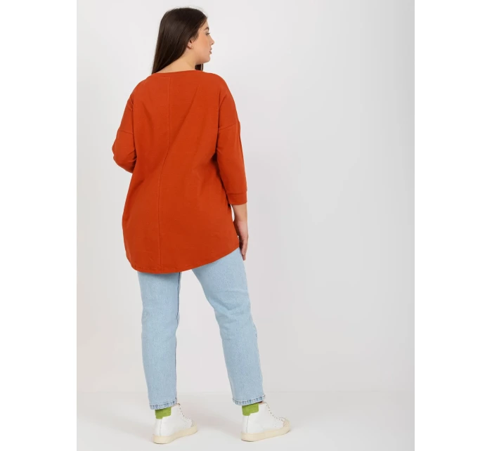 Blúzka VI BZ 2911.82P tmavo oranžová Blúzka VI BZ 2911.82P tmavo oranžová