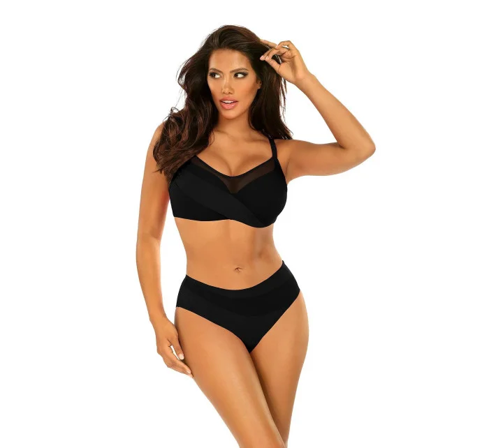 Dámske dvojdielne plavky Fashion 18 S940FA18-19 čierne - Self