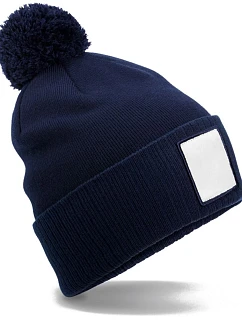 B Pletená čepice Patch 53. oxford navy/white model 22442529 - Beechfield