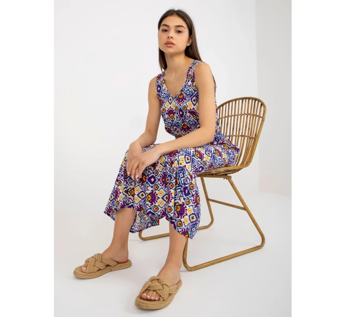 Šaty D73771R30391A fialové Šaty D73771R30391A fialové