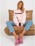 Dámska mikina EM BL 760.01 svetlo ružová - FPrice