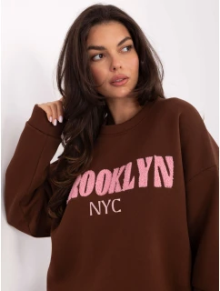 IT BL mikina H2455.07 hnedá