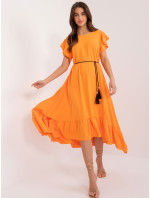 MI SK 59101 Šaty.31 žiarivo oranžová