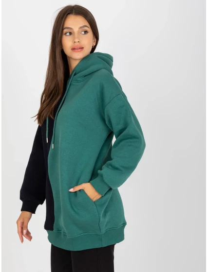 Mikina RV BL 8233.32X čierna a zelená