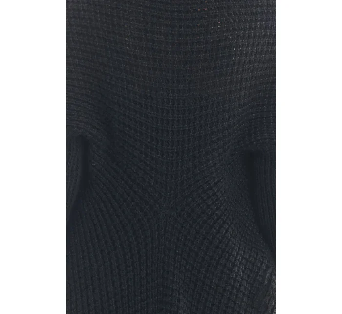 Dámsky sveter A391 čierny - Awama Dámsky sveter A391 čierny - Awama