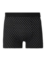 Pánske boxerky MBX550-393 čierne s potlačou - Moraj