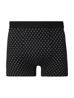 Pánske boxerky MBX550-393 čierne s potlačou - Moraj