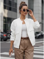 Dámská přechodová bunda ecru Dstreet model 21975242 - FashionStreet