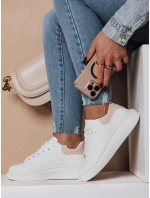 Dámské sportovní tenisky beige Dstreet model 21983909 - FashionStreet