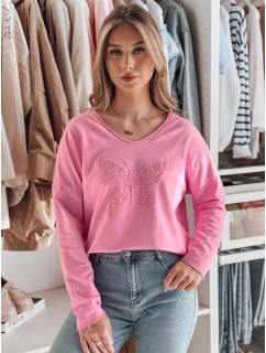 Dámska blúzka oversize FLOFLY ružová FashionStreet RY2784