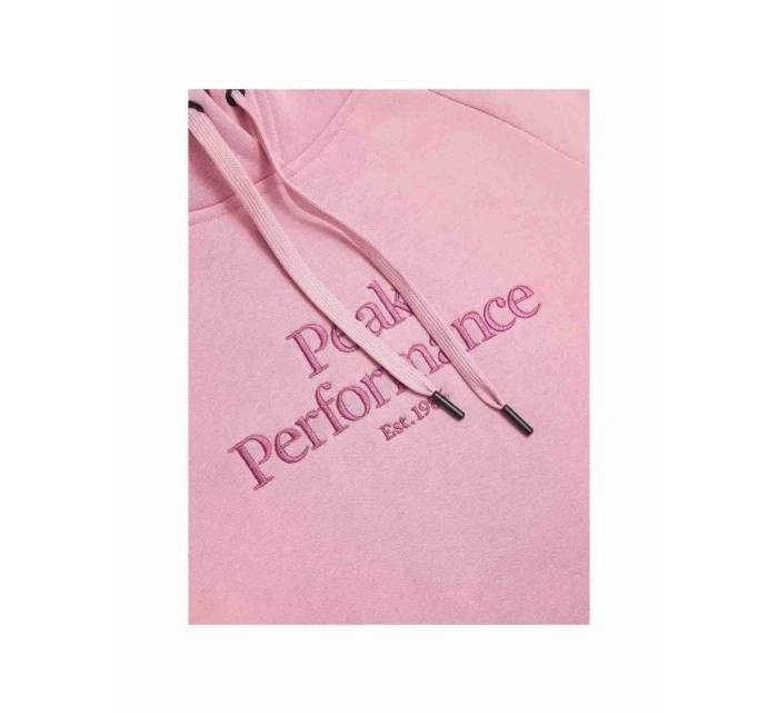 Bluza Peak Performance W Original Hood różowy Bluza Peak Performance W Original Hood różowy