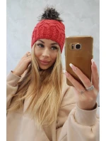 Fleecová čepice Daria model 18750107 - K-Fashion Fleecová čepice Daria model 18750107 - K-Fashion