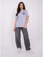 Tričko D12022AH02645Y svetlo fialové Tričko D12022AH02645Y svetlo fialové