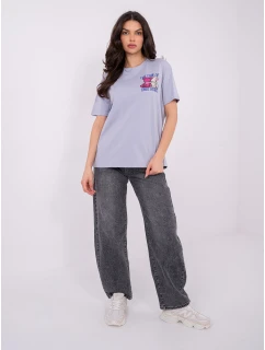 Tričko D12022AH02645Y svetlo fialové