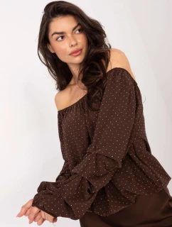 Bluzka MI BZ model 21795584 brązowy - FPrice