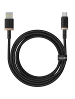 Baseus Dura USB-Type C 60W 2m kábel (čierny/zlatý) Baseus Dura USB-Type C 60W 2m kábel (čierny/zlatý)
