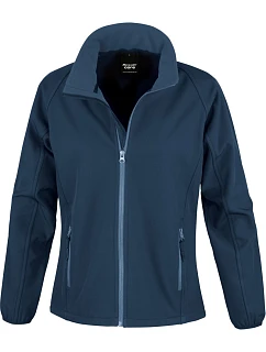 R Dámská 2vrstvá softshell bunda "Printable" 30. navy/navy model 22428138 - Result