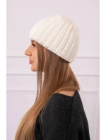 Dámska čiapka Rebeka K345 ecru Dámska čiapka Rebeka K345 ecru