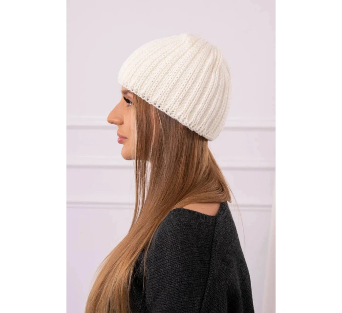Dámska čiapka Rebeka K345 ecru Dámska čiapka Rebeka K345 ecru