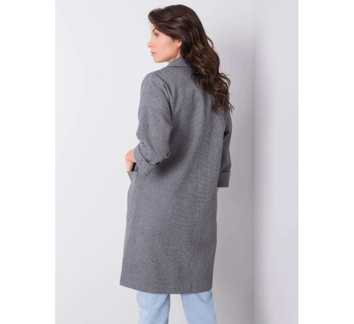 Płaszcz PL ciemny szary model 18505979 - FPrice