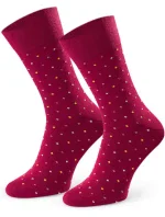 Ponožky k obleku - so vzorom 056