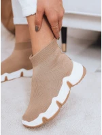 Dámské boty khaki Dstreet model 21964480 - FashionStreet Dámské boty khaki Dstreet model 21964480 - FashionStreet