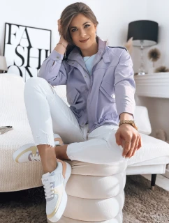Dámska bunda bomber SISI purple FashionStreet TY3426