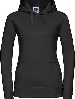 Russell Athletic 265F Dámska mikina s kapucňou „Authentic“ 10.265F čierna