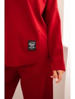 Punto Milano Zimná mikina + nohavice bordová