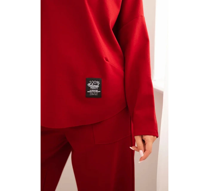 Punto Milano Zimná mikina + nohavice bordová