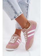 Semišové Dámské Sportovní Boty  Růžové model 22107485 - McArthur
