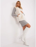 Kamizelka AT KZ model 18949484 ecru - FPrice