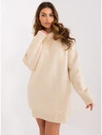 Sukienka BA SK jasny beżowy model 20278752 - FPrice Sukienka BA SK jasny beżowy model 20278752 - FPrice