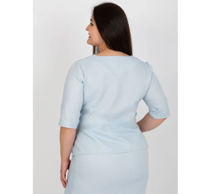 Blúzka LK BZ 506692.32 svetlo modrá