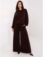 Spodnie MJ SP model 21749893 ciemny brązowy - FPrice