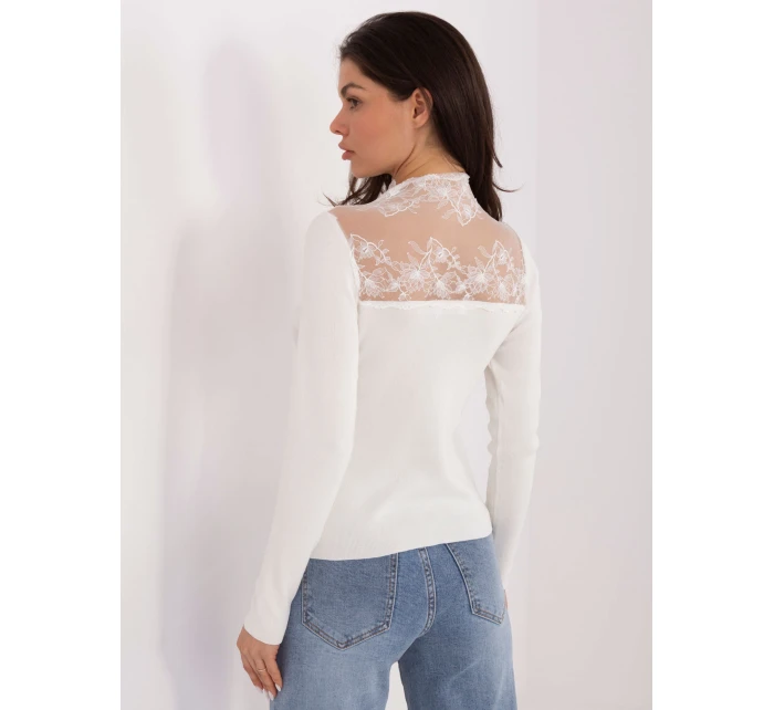 Sweter PM SW model 21776437 ecru - FPrice Sweter PM SW model 21776437 ecru - FPrice