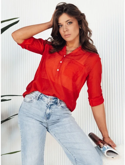 Dámská košile LUNA červená Dstreet model 21972639 - FashionStreet