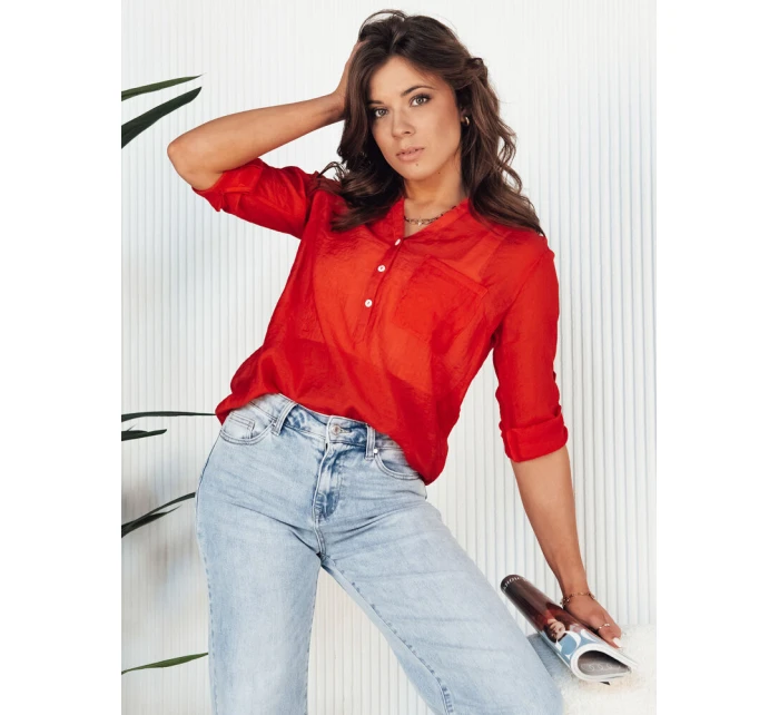 Dámská košile LUNA červená Dstreet model 21972639 - FashionStreet