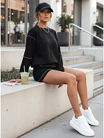 Dámska tepláková súprava PULGAR black FashionStreet AY1010 Dámska tepláková súprava PULGAR black FashionStreet AY1010