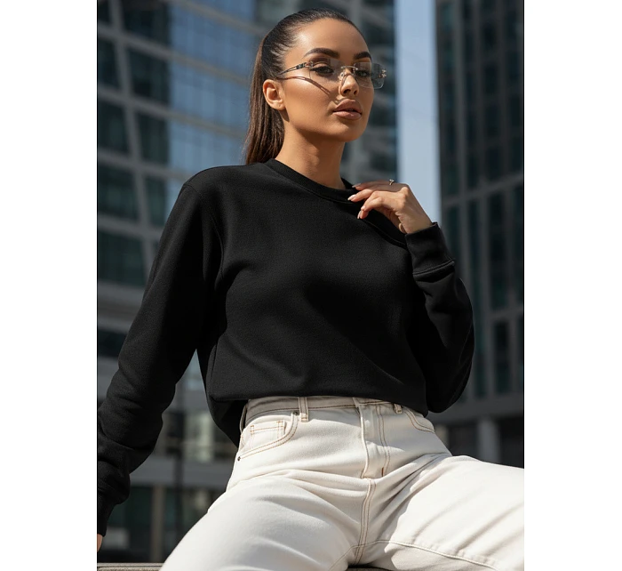 SWAN dámska mikina čierna FashionStreet BY1286