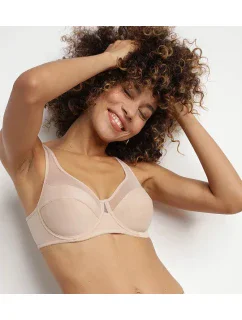 Dámská podprsenka s kosticemi DIM GENEROUS CLASSIC BRA - DIM - tělová