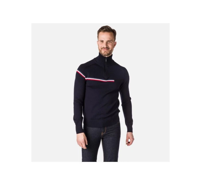 ROSSIGNOL Major 1/2 Zip pulóver navy blue