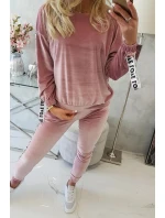 Love model 21753124 set tmavě pudrově růžový - K-Fashion