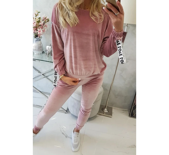 Love model 21753124 set tmavě pudrově růžový - K-Fashion