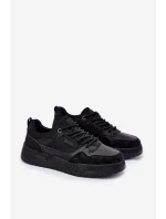 Sneakersy Męskie Big Star RR174606 Czarne