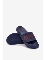 Pánské Pantofle Big Star model 21706465 Modré - Big Star Shoes Pánské Pantofle Big Star model 21706465 Modré - Big Star Shoes