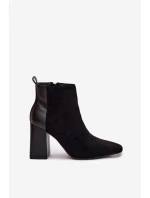 Dámské Kotníkové Boty S Vycpávkou Černé Maloria Dámské Kotníkové Boty S Vycpávkou Černé Maloria